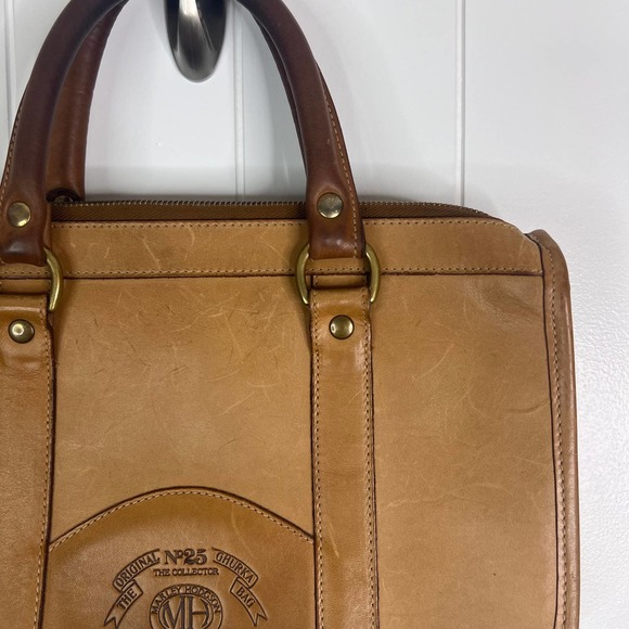 GHURKA Marley Hodgson No. 25 The Collector Bag 100% Leather Vintage